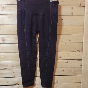 Victoria Secret Seamless Leggings Size Large NWT shimmery